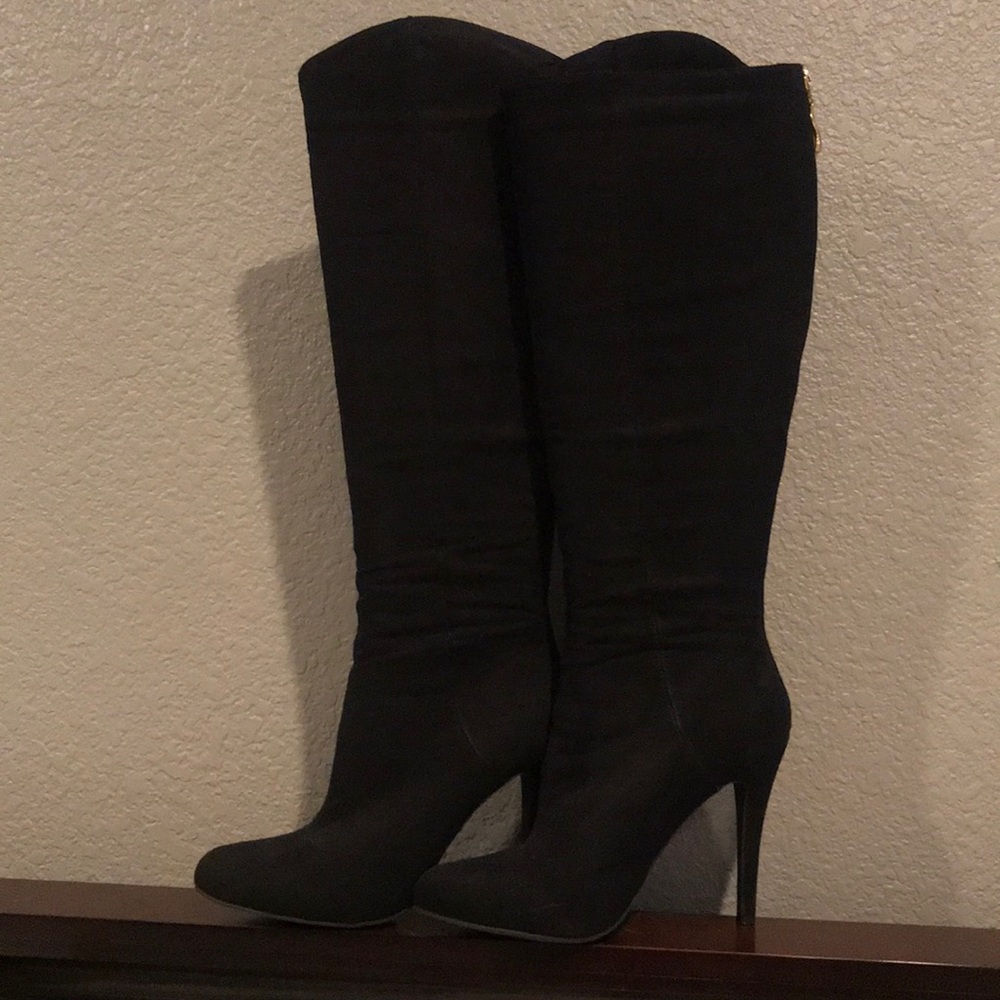 2/$20 💗 Black Faux Suede Knee High Boots